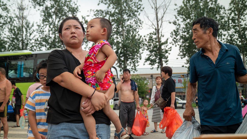 The Chinese town engulfed by a flood to save Beijing