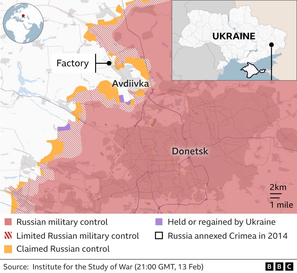 Ukraine fights on in ruined Avdiivka despite severe weapons shortage